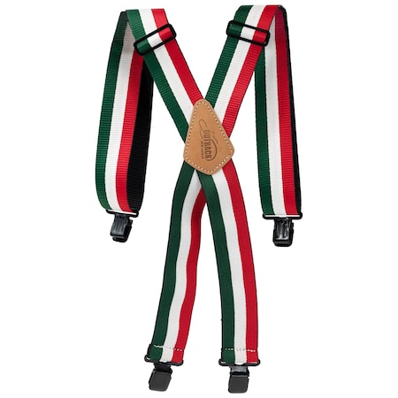 Ox Tools Pro Mexican Flag Nylon Suspenders OX-P268301